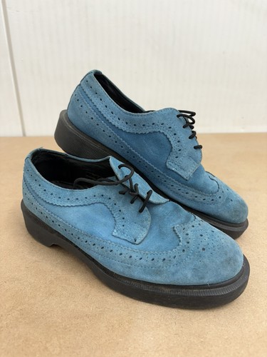 Martens 3989 blue suede - 3989,