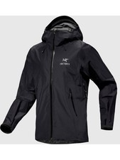 Arc'teryx Beta LT Raincoat Jacket Black, Size Medium