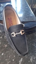 Salvarore Ferragamo Blue Suede
