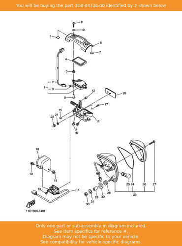 Yamaha socket cord assy - yamaha, 2