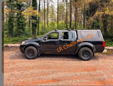 Heavy duty rear canopy hardtop to fit Nissan Navara D40 2005 2015 gull wing door