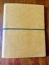 Filofax Eco Essential A5 organiser - Golden Oak - Free Postage
