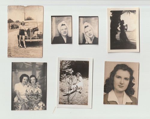1940s photo lot of pretty - c.1940s,