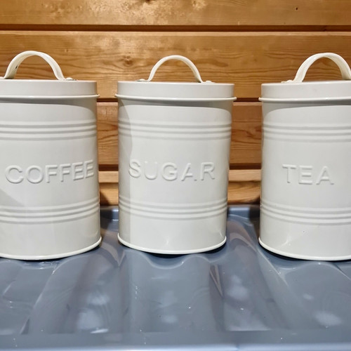 White metal coffee tea sugar - tea,
