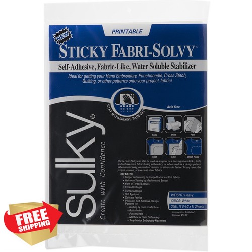 Sulky printable 5x11 inch - printable,