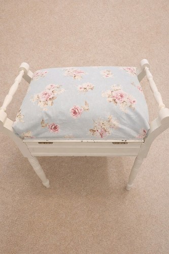 Edwardian piano stool - edwardian,