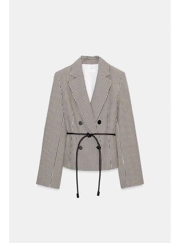 Zara gingham check cropped - zara,
