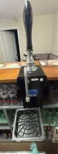 Angram CQ black & chrome Beer pumpBeer engine. Suitable for Man Cave Home Bar