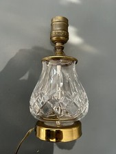 Waterford Crystal  Maeve (Cut) Nightstand Lamp to sock 8.5"H