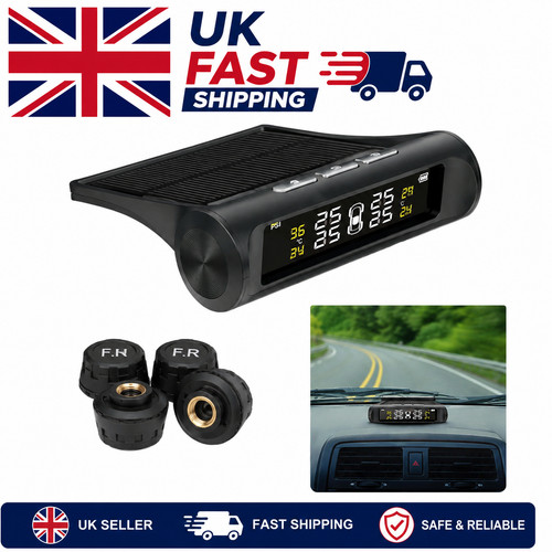 Wireless solar tpms lcd car - solar,