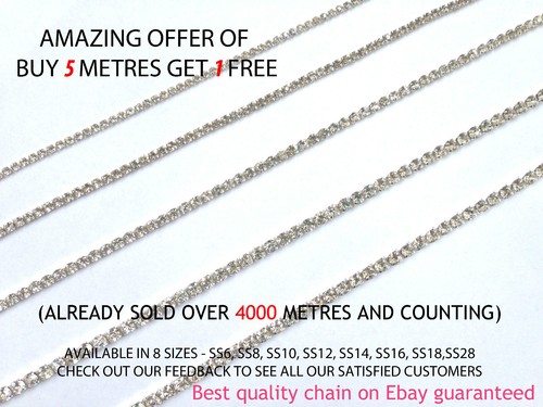 Meter diamante rhinestone - 1,