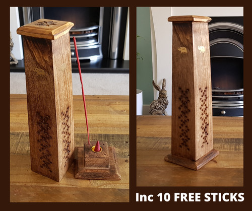 Incense stick tower - holder, box