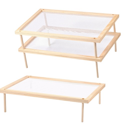 Wooden herb drying rack - wooden,