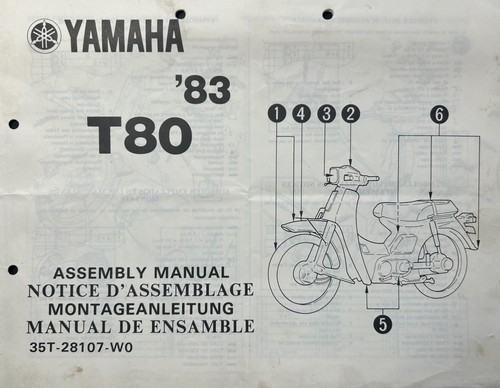 Yamaha t80 townmate 1983 - t80,