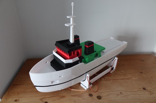 Printed rug boat - boat, kit