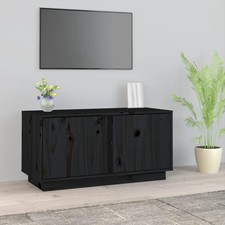 Solid Wood Pine TV Cabinet Indoor TV Console Media Unit Multi Colours vidaXL