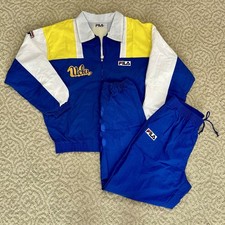 VTG RARE UCLA Bruins FILA Track  Jacket Pants Set Men’s Sz L-XL Tracksuit ITALY