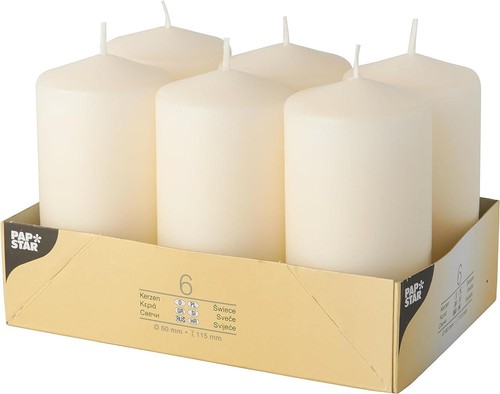 Large church pillar - church, candles