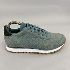 Woden Green Leather Sneakers
