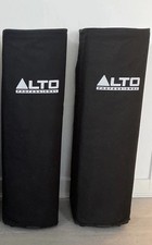 2 x Alto Trouper Professional Portable PA Speakers  Wireless Bluetooth PA System