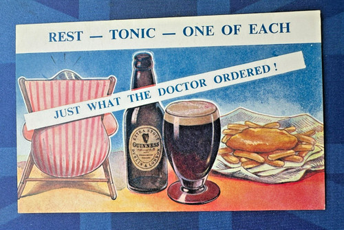 Bamforth comic postcard - postcard, 1960s