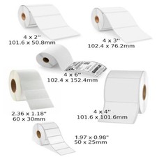 Address Thermal Labels Compatible with Zebra Label Printer In All Sizes Avail 4U