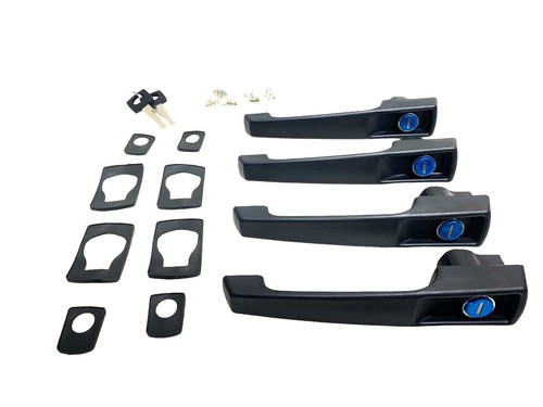 Door handles keyed - , alike