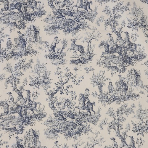 French hunting toile double - french,