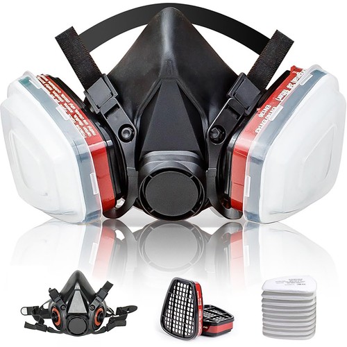 In1 half face respirator - half,
