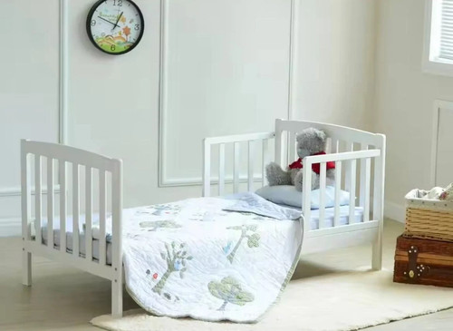 Wooden toddler bed with foam - toddler,