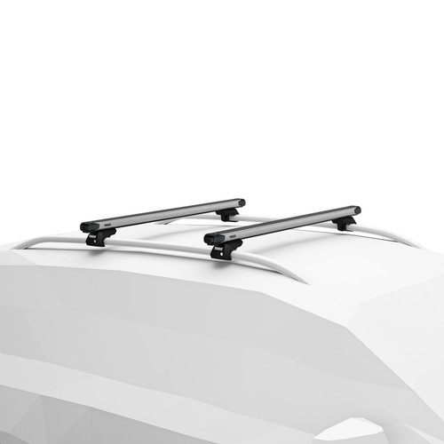 Thule roof rack raised - rack,