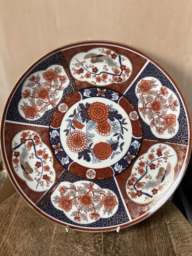 Japanese imari ware display - imari,