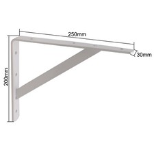 Shelf Bracket Strong Beam Industrial Reinforced Stay Arm Shelving Heavy Duty