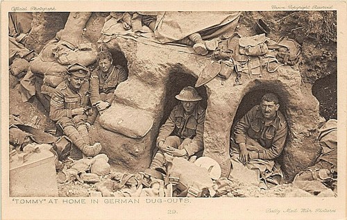 Postcard wwi daily - postcard, "