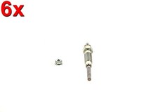 Glow Plugs 6x BOSCH Fits