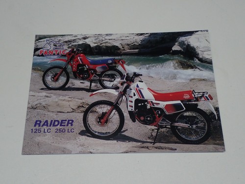 Pamphlet brochure moto fantic - pamphlet,