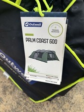 Outwell Palm Coast 600 Large Six-Berth Family Camping Tent