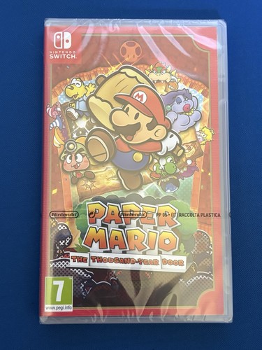 Nintendo switch paper - nintendo, mario