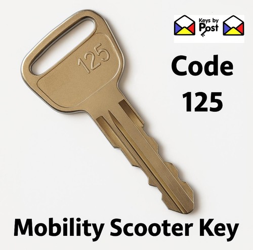 125 key mobility scooter - key,