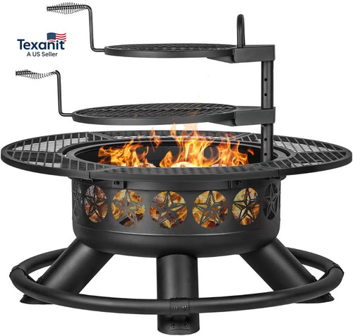 Inch outdoor fire - inch, with
