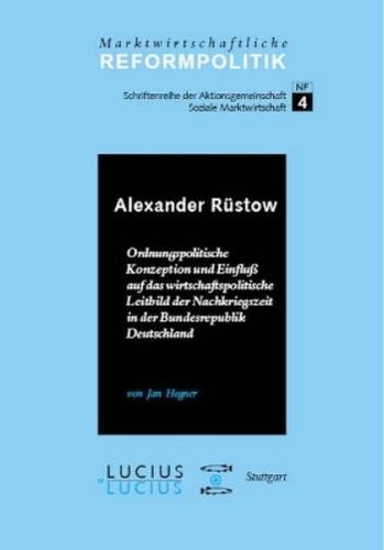Jan hegner alexander rüstow - hegner,