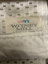 Witney Mill by Early's of Witney Honeycomb Cellular Blanket Double, White