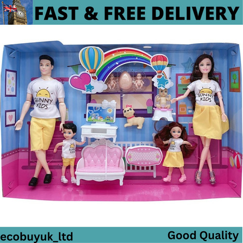 Barbie happy family - barbie,