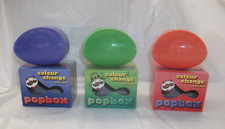 BLUE GREEN or ORANGE Colour Change Pringles Holder BOXED & Brand New Pringle
