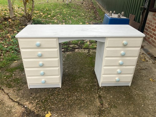 Ducal painted dressing table - painted,