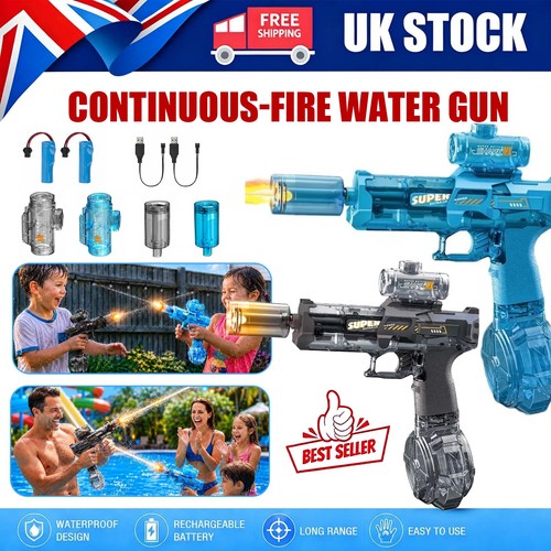 Electric water gun long range - water,