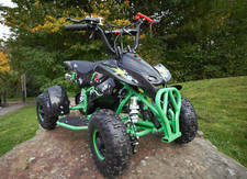 50cc Kids Mini Quad Bike Petrol GREEN Quad ATV - 2 Stroke Off Road Bike