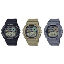 Casio Men's Digital Sport Watch WS-1700H with 10 year battery warranty
