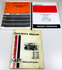 Mf Massey Ferguson 1105 1135 Tractor Service Parts Operators Manual Set Repair