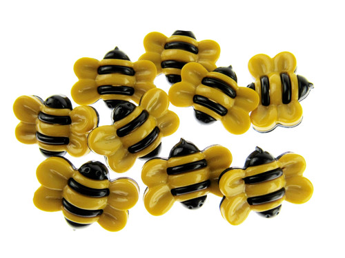 Bumble bee buttons - bumble,
